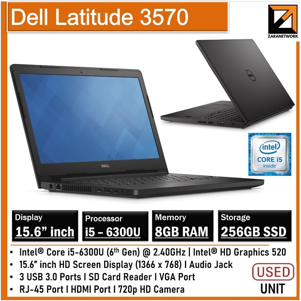 I5 6300u Dell Core Intel I5 Refurbished) Dell Latitude Laptop 7480
