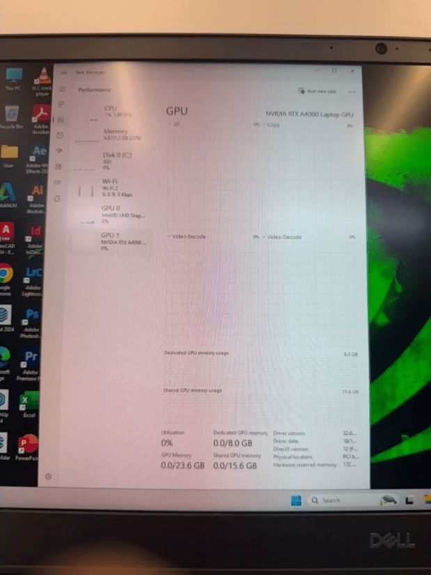 Dell Precision 7760 Engineering Laptop i7-11th GEN (1 YEAR WARRANTY T&C) 17.3" CAD/3D Modeling Powerhouse Win 11 PRO - Zaranet.my