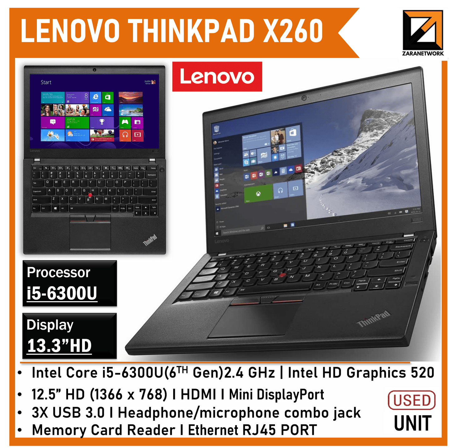Lenovo ThikPad X1 Carbon Gen 4 - My Store
