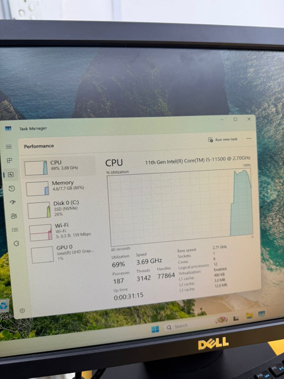 Dell OPTIPLEX 5090 MT PC Core i5 (11th GEN) 22"inch Monitor UPTO 32GB RAM Built in WiFi Windows 11
