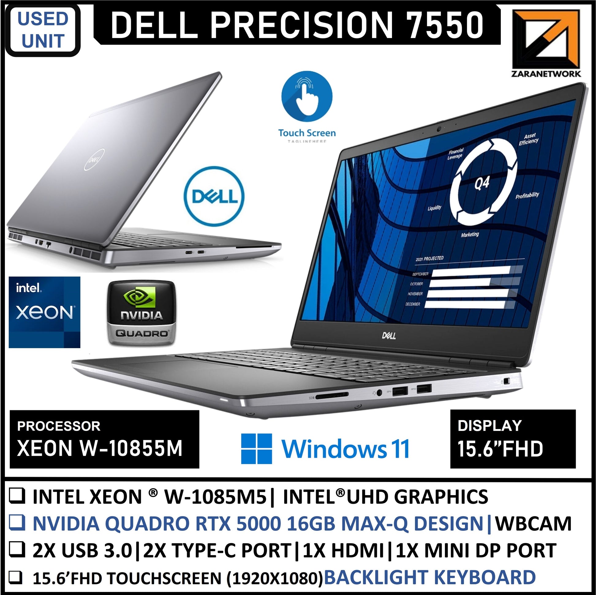 Nvidia Quadro Rtx Dell Precision 7750 Rtx 5000 DELL PRECISION 7550
