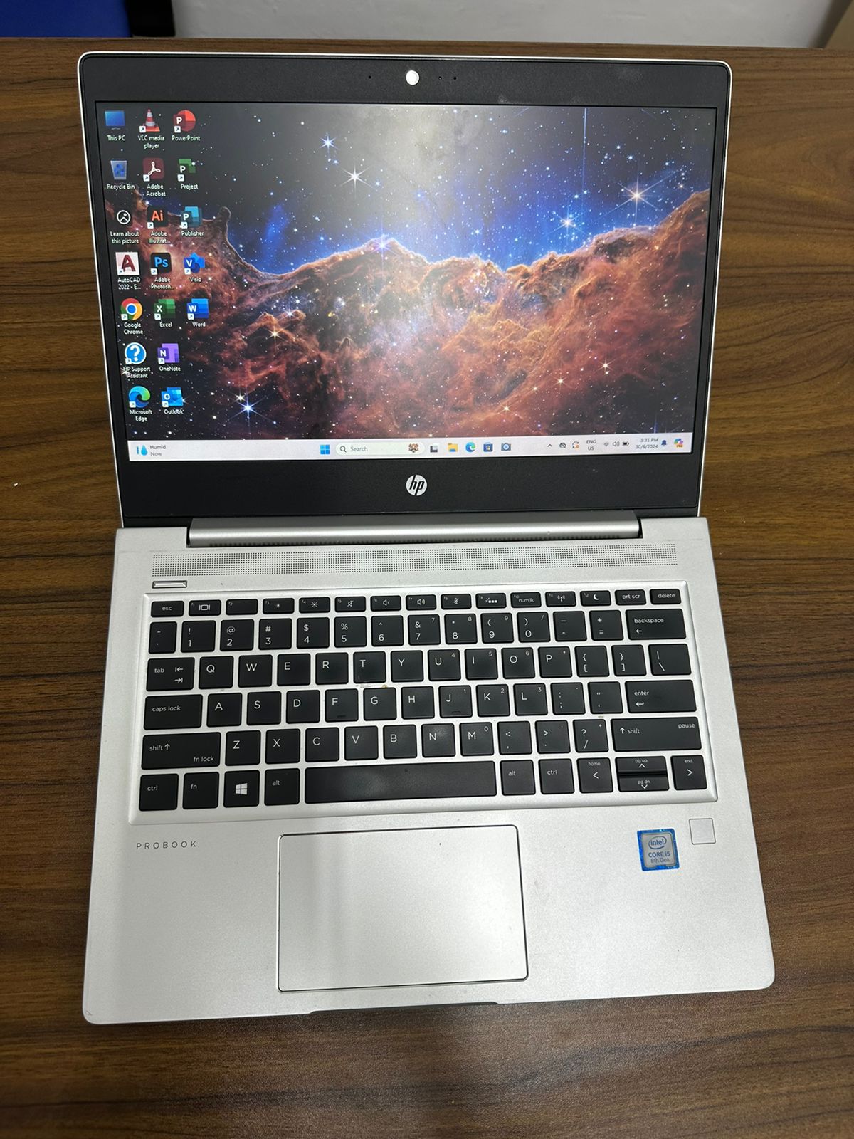 HP ELITEBOOK 830 G5 CORE i5-8265U (8TH GEN) 13.3 FHD SCREEN DISPLAY 16GB RAM /256GB SSD