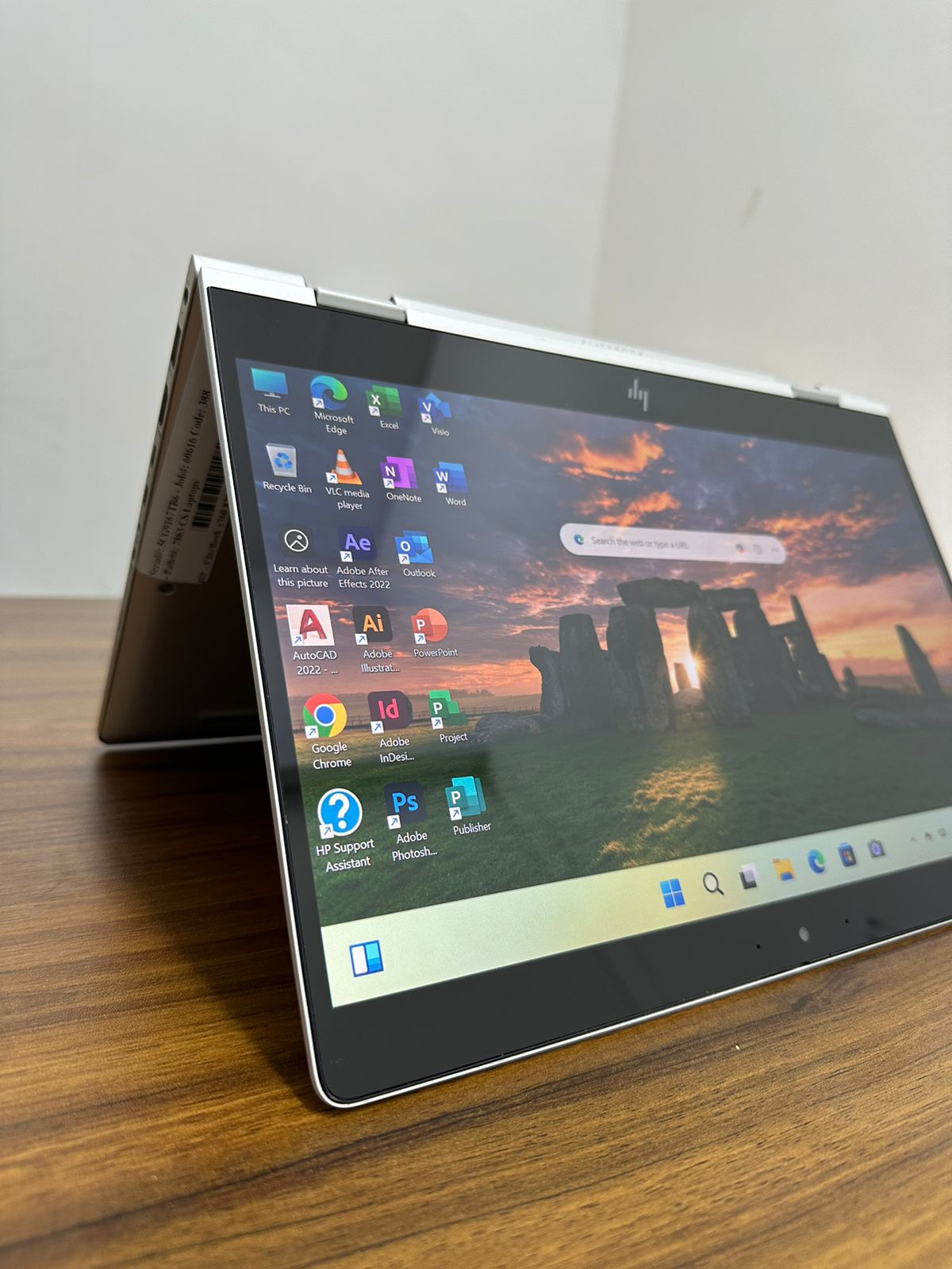 HP ELITEBOOK X360 830 G5 CORE i7-8550U (8TH GEN) 13.3 FHD TOUCHSCREEN 16GB RAM/256GB SSD
