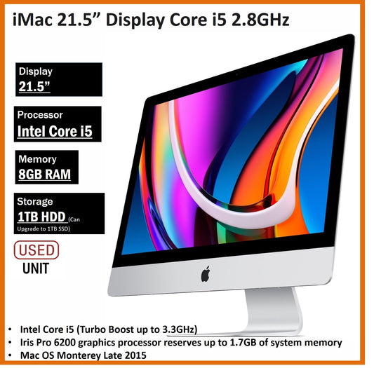 iMac 21 4K Retina Core - My Store