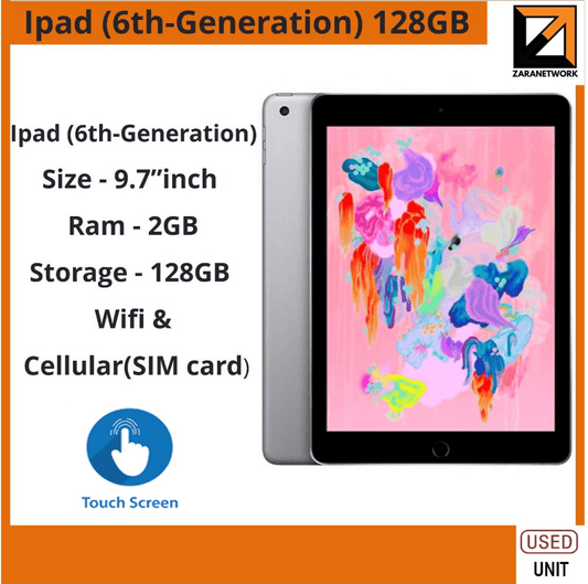 IPAD 6 - GEN 128GB YEAR 2018 - My Store