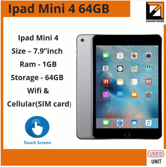 iPAD AIR 2 64GB 4TH GEN - My Store
