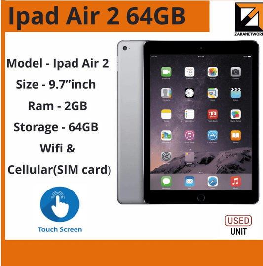 iPAD AIR 2 64GB YEAR 2014 - My Store