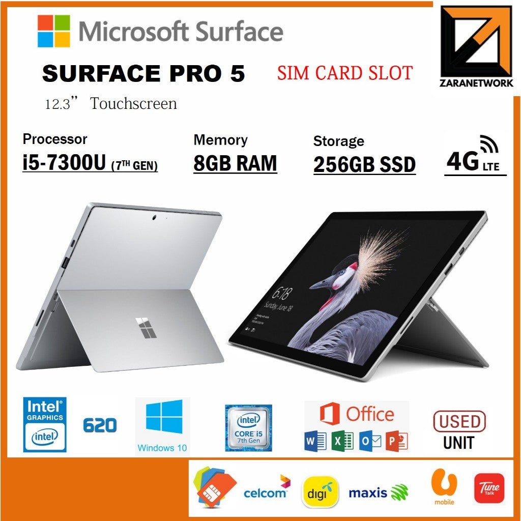 MICROSOFT SURFACE PRO 5 - My Store
