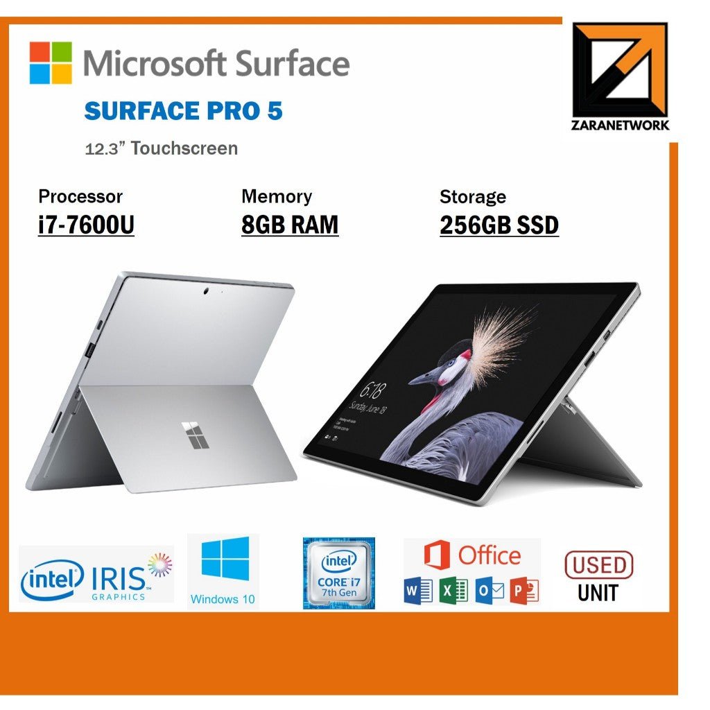 MICROSOFT SURFACE PRO 5 - My Store