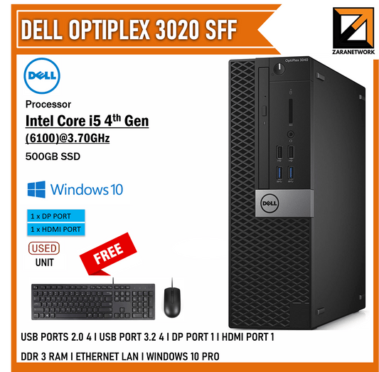 DELL OPTIPLEX 3020 SFF - My Store