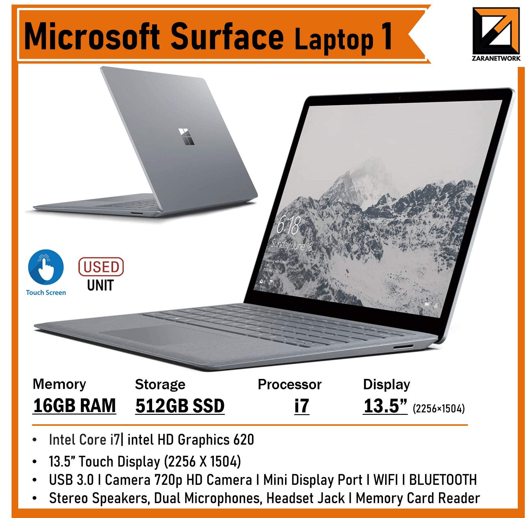 Microsoft Laptop 1 - My Store